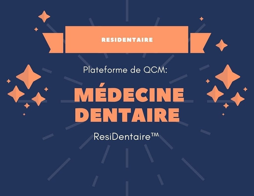 La 1 ère Plateforme de QCM résidanat Médecine Dentaire en Algérie