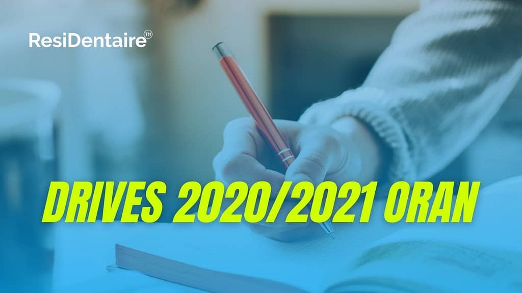 Drives 2020/2021 (Oran)